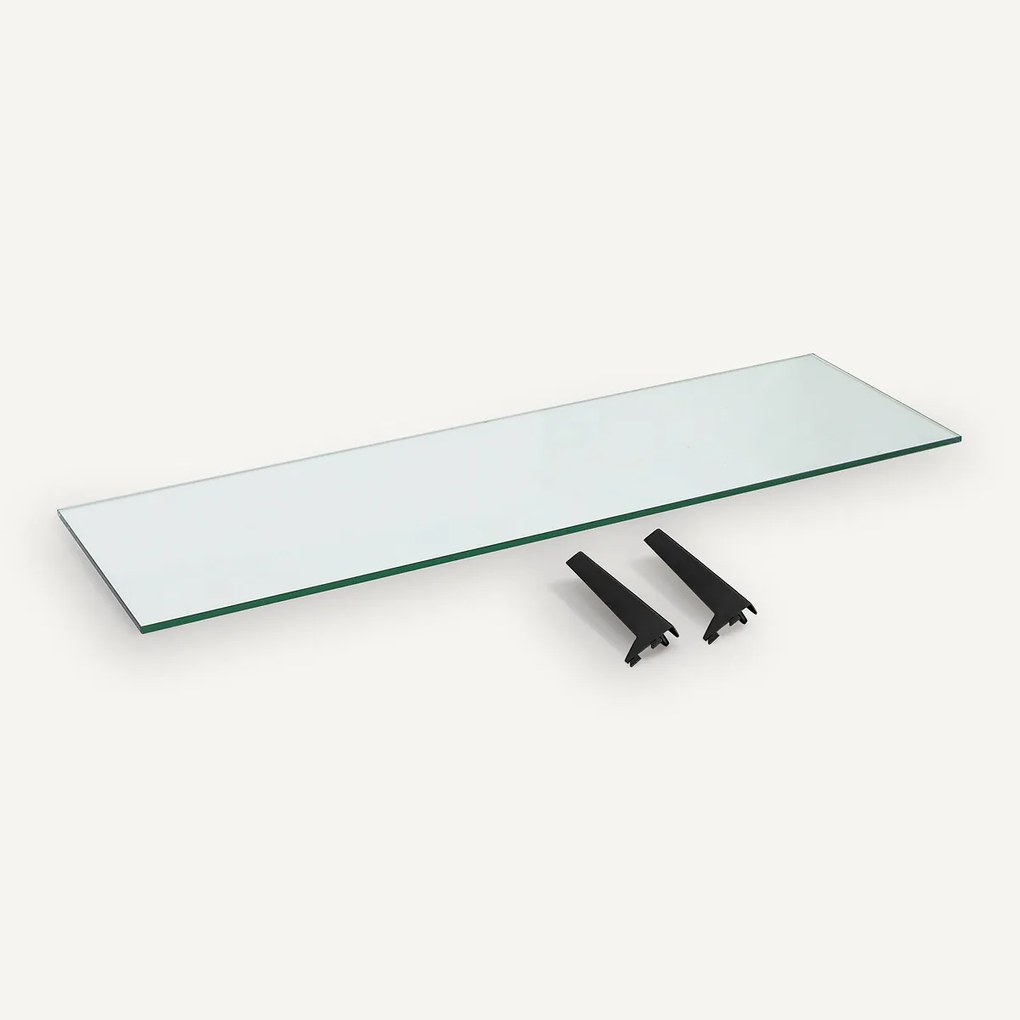 Legplank L110 cm in gehard glas, Archivita XL