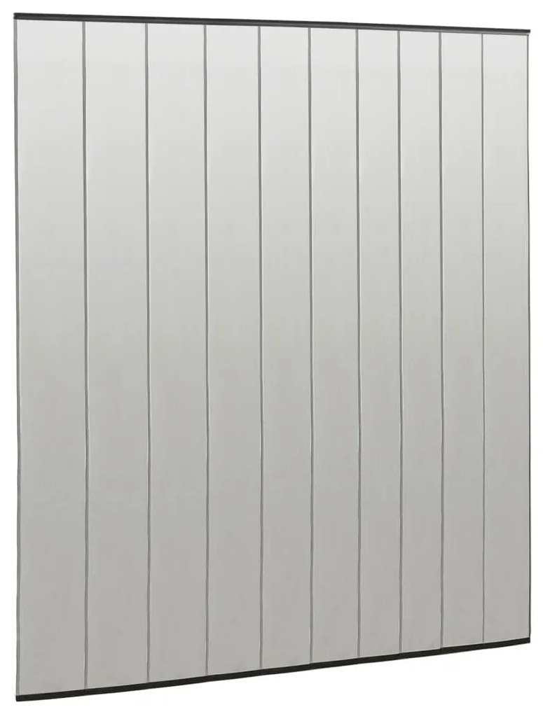 vidaXL Vliegengordijn 10-delig 240x240 cm mesh zwart
