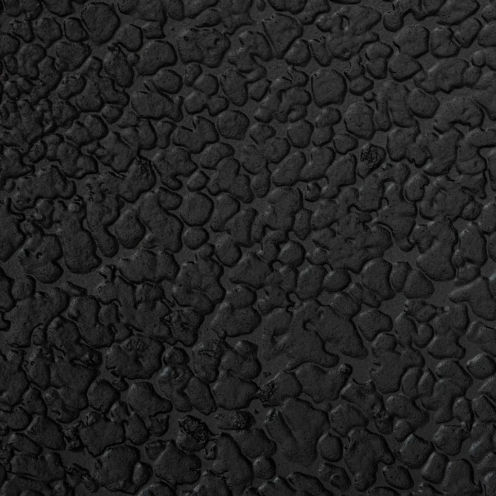Dutchbone Winston Ronde Salontafel Mat Zwart - 70 X 70cm.
