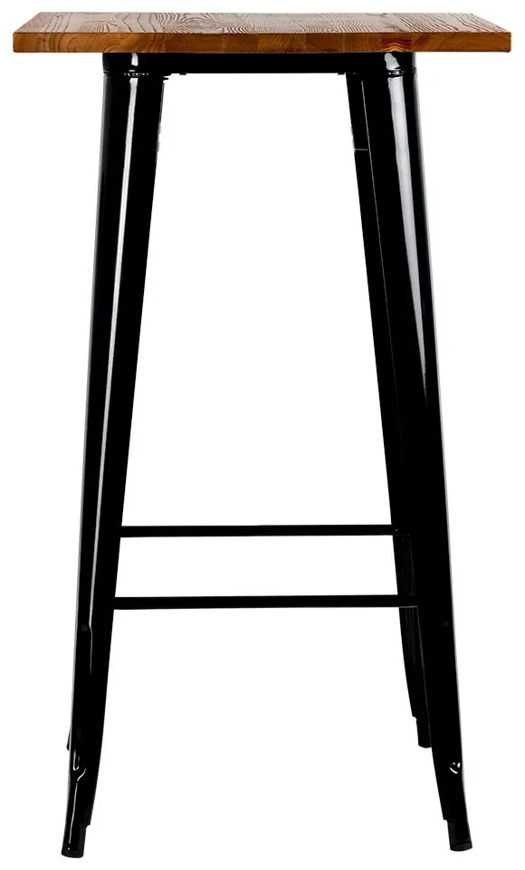 Hoge Torix Tafel Natuurlijk Hout 60 cm