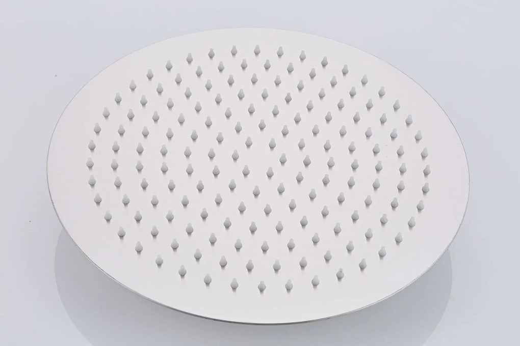 Saniclear Plus Stripes inbouw regendouche met 30cm hoofddouche en muurarm RVS