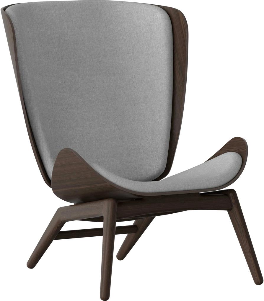 Umage The reader fauteuil Donker eiken Silver Grey