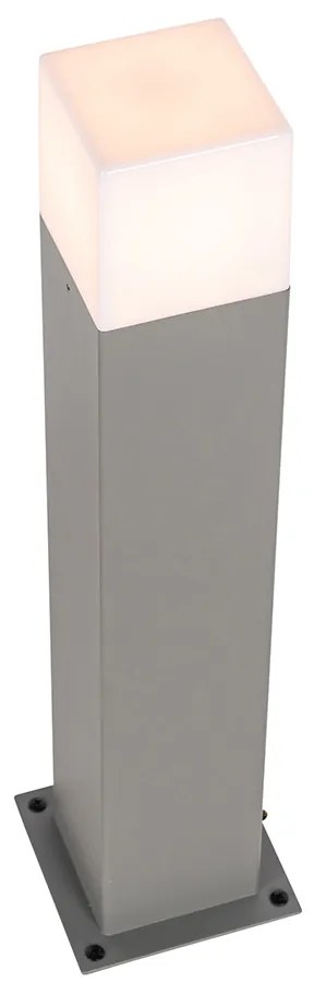 Moderne staande buitenlamp grijs 50 cm IP44 - Denmark