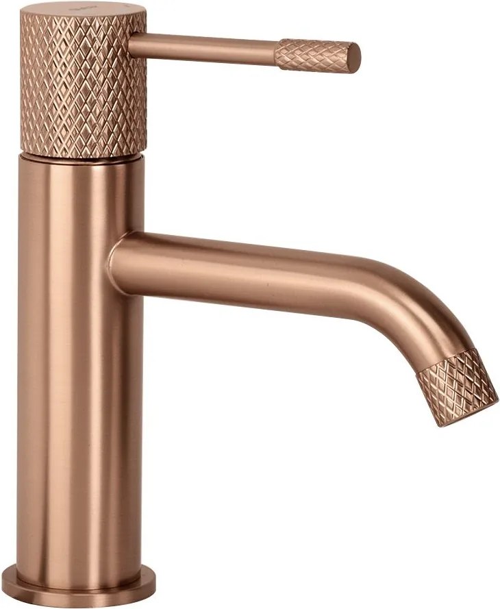 Wastafelkraan Rea Venti Brush Copper Low