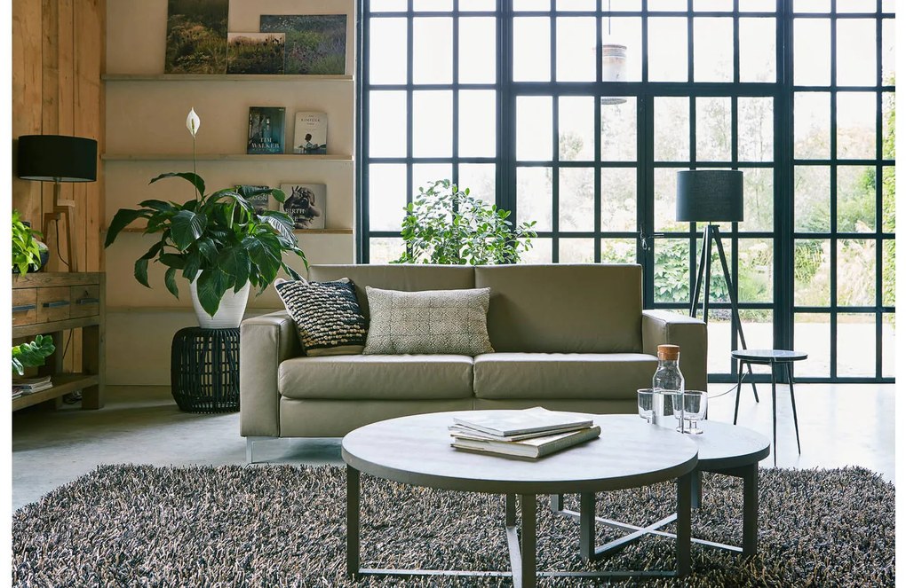 Goossens Salontafel Circulo, Rond 70 cm, 32 cm hoog