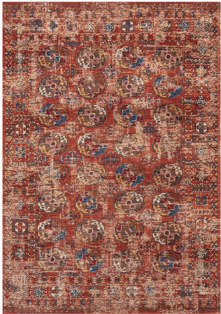 Wasbaar jacquard in- & outdoor vloerkleed Kasak