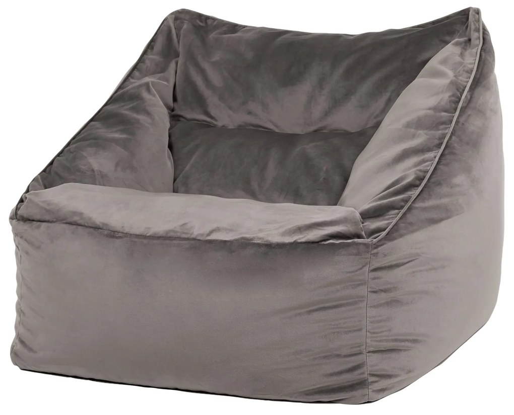 Natalia Zitzak Stoel Velvet - Grijs