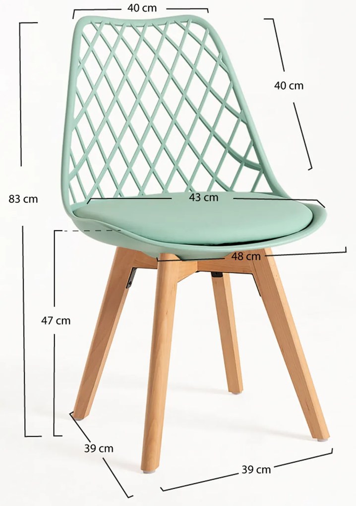 Pak 4 Mima Stoelen