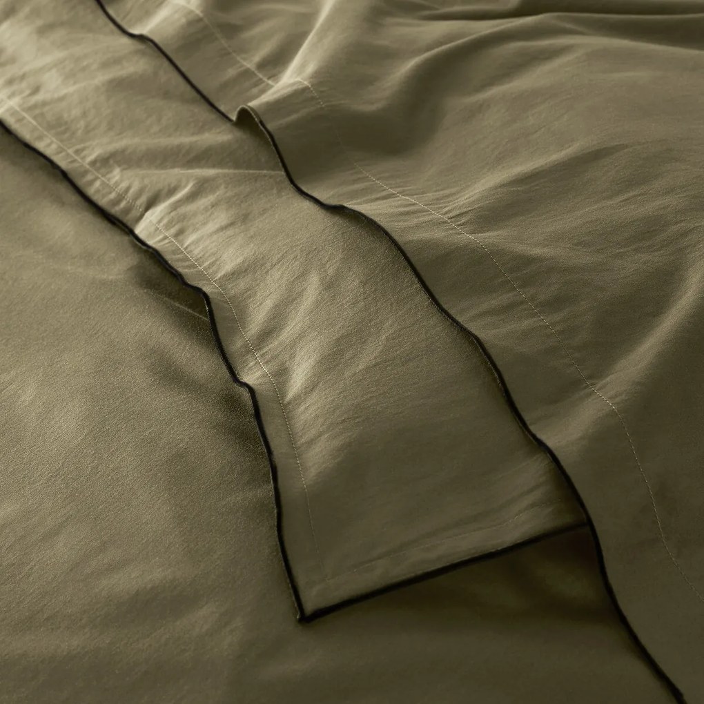 Dekbedovertrek van gewassen katoensatijn, 118 draden, Victor uni