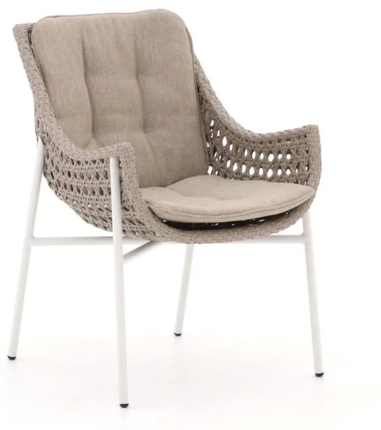 Manifesto Novara/ROUGH-Y Ø 150cm dining tuinset 6-delig