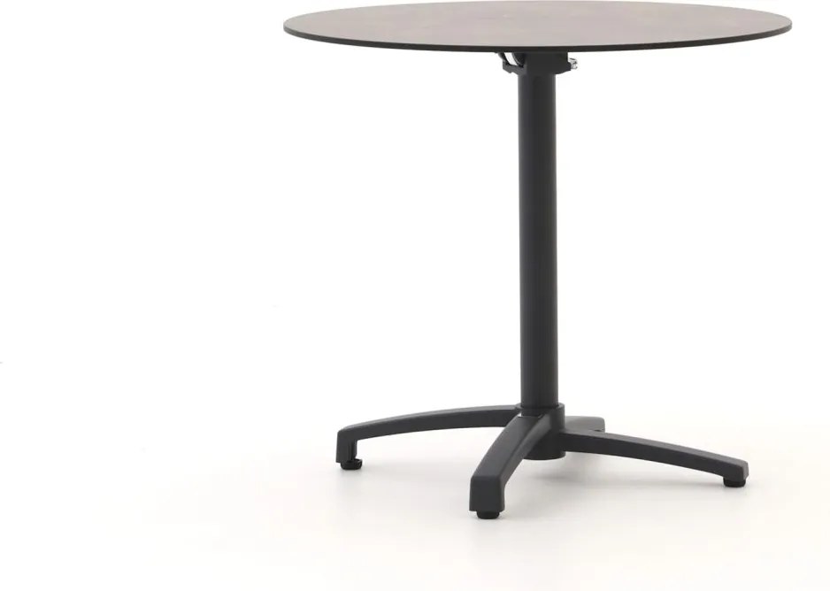 Inklapbare tafel Bellagio  | Vierkant  | Tuintafel Kunststof | 80cm | Kees Smit Tuinmeubelen