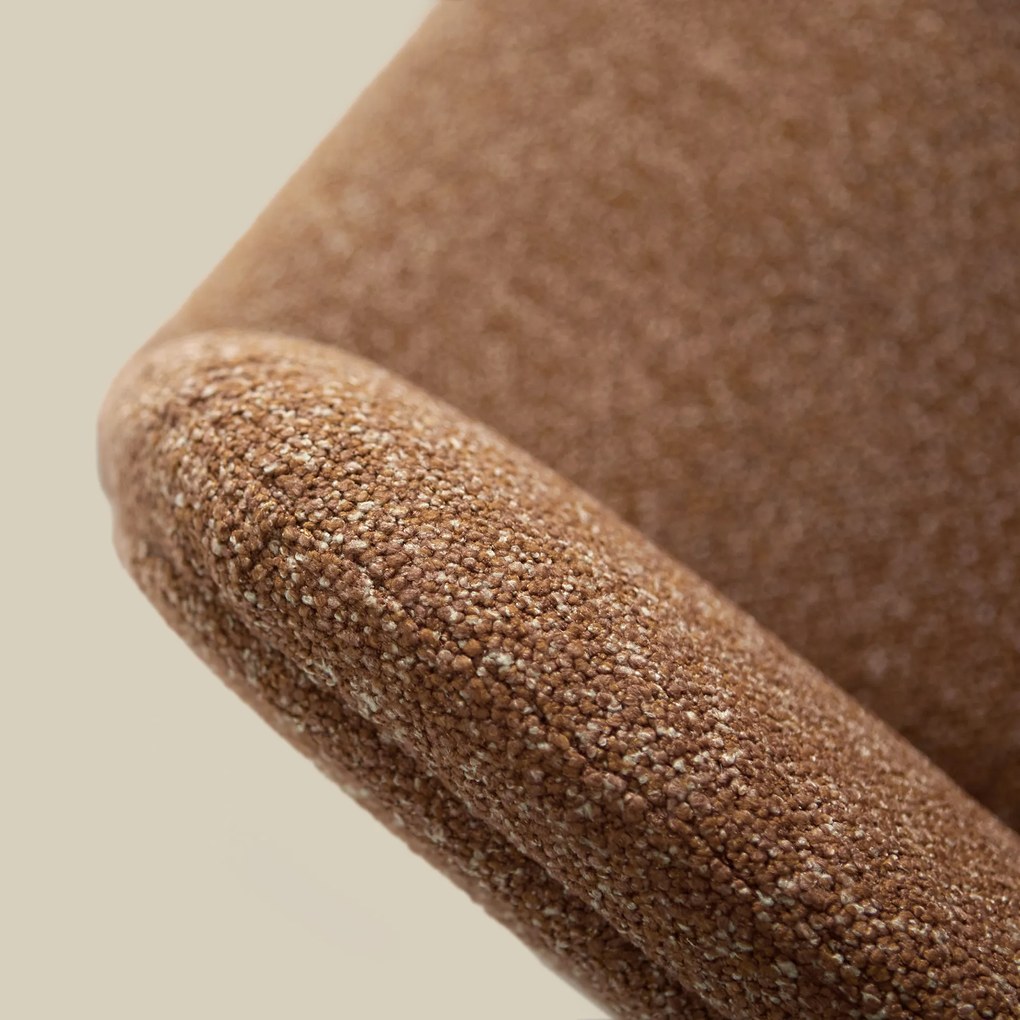 Elektrisch Verstelbare Stoel Stof Terracotta