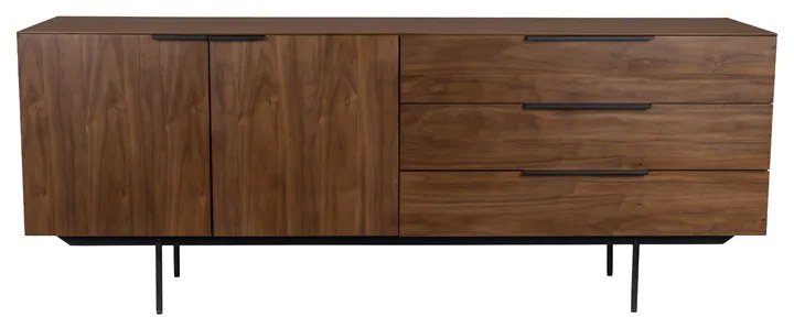 Zuiver Travis Walnoot Dressoir - 180x45x70.5cm.