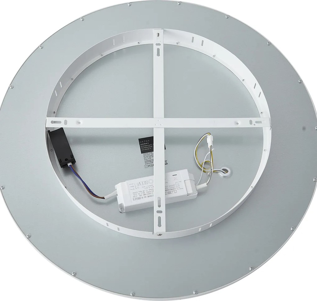 Smart LED paneel wit 60cm incl. LED dim to warm met afstandsbediening - Knob