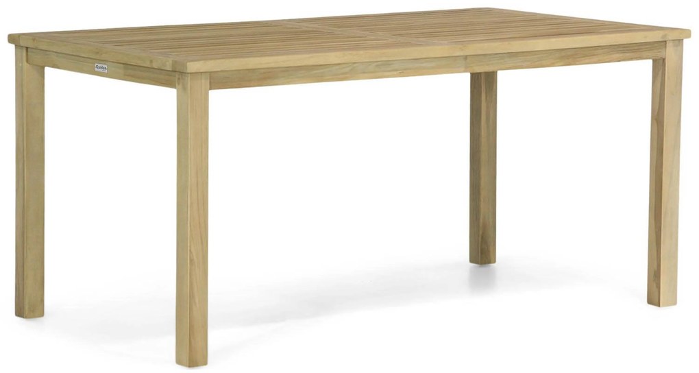 Garden Collections Weston Dining Tuintafel X Teak Old Teak Greywash