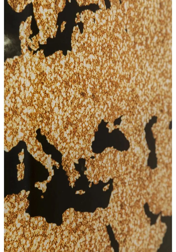 Kare Design World Map Schilderij Wereldkaart Goud