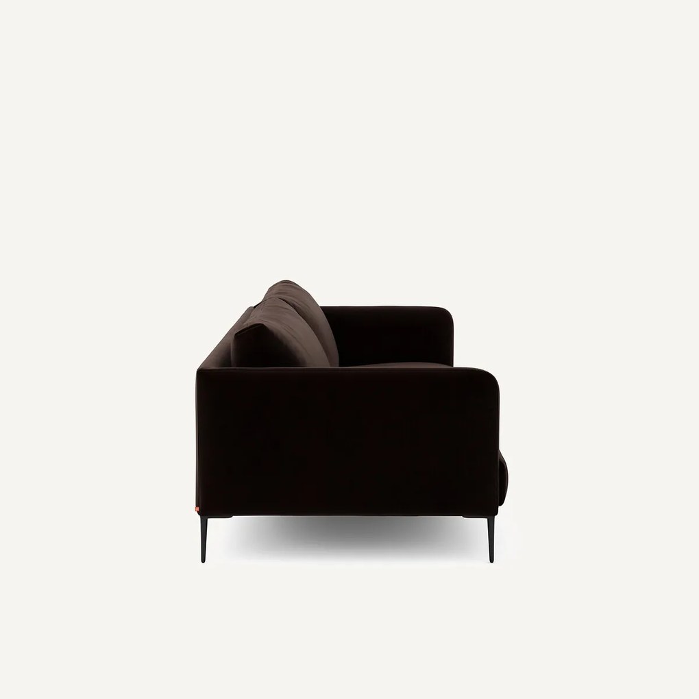 3- of 4-zits fluwelen bank, OSCAR, ontwerp Emmanuel Gallina