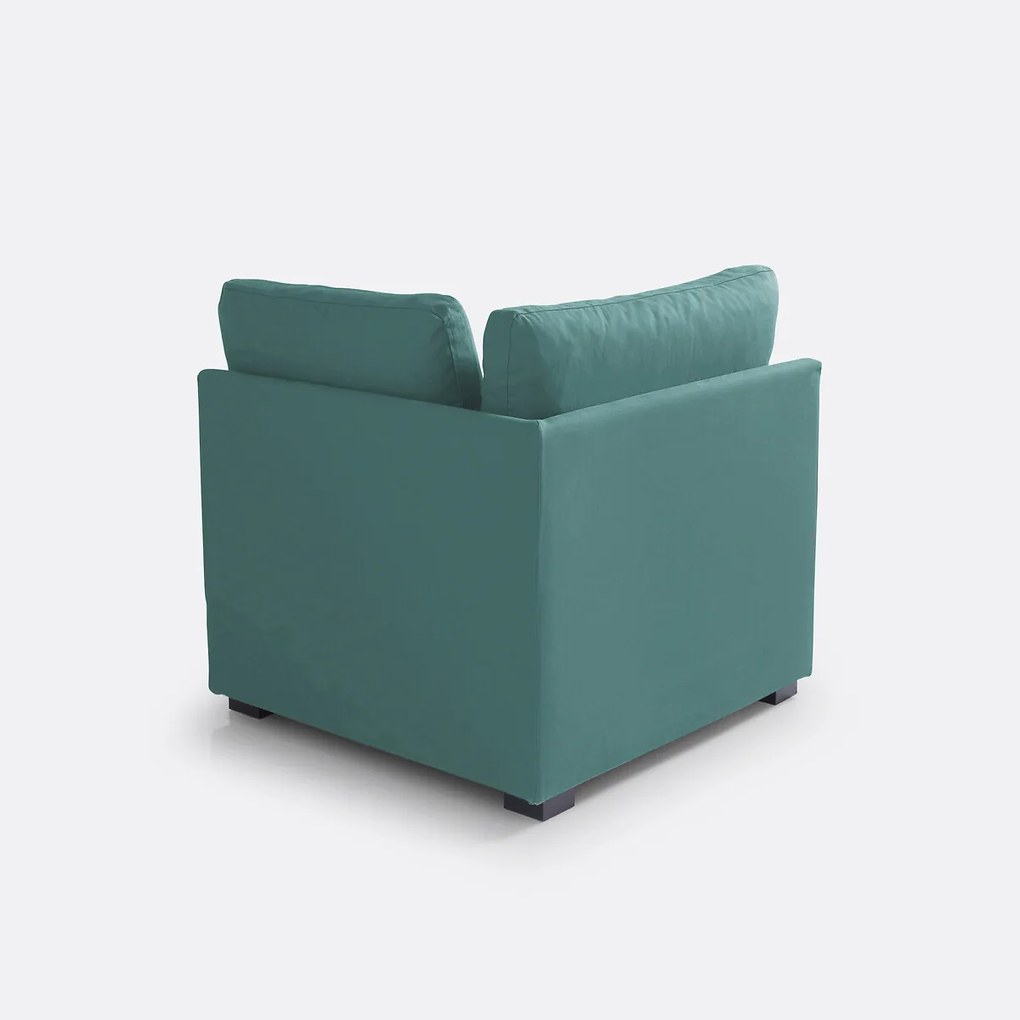 Hoekfauteuil, katoen, Robin