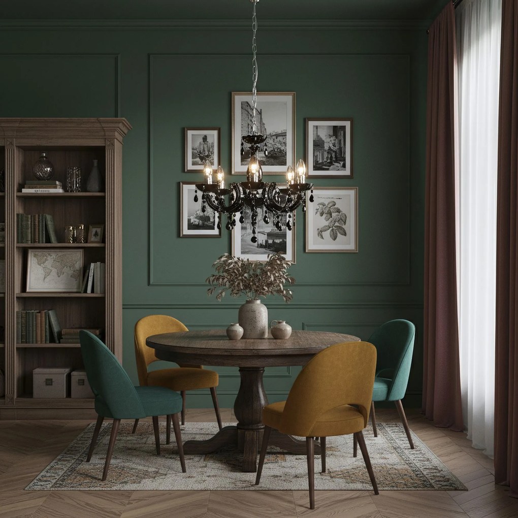 Lamp EBT002-5CP BLACK