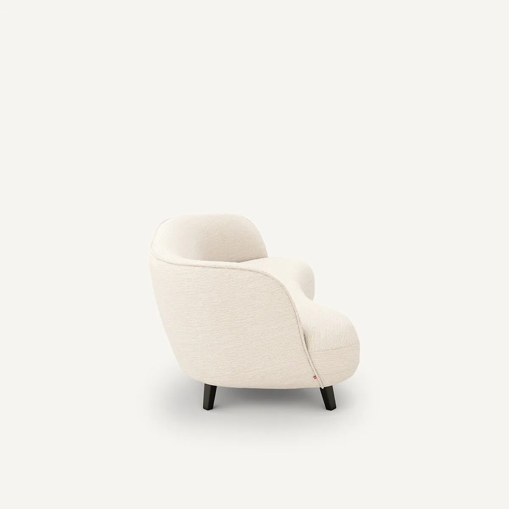 3-zits bank, in gerecycled chenille, Rosebury