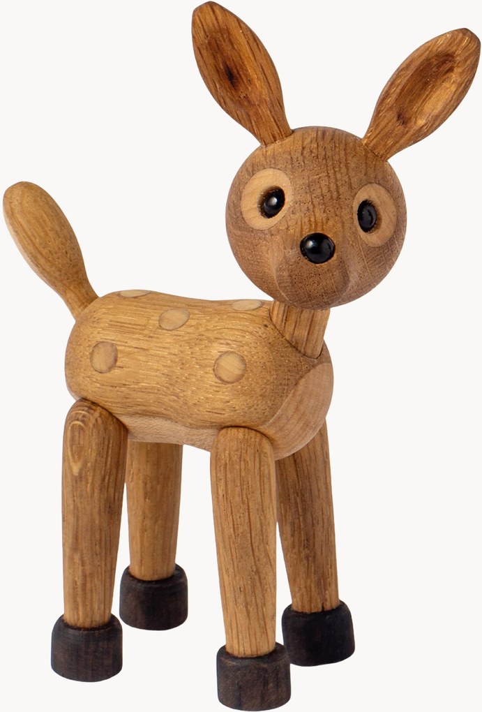 Handgemaakt decoratief object Spot van eikenhout