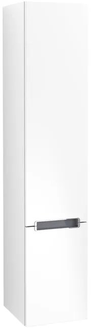 Villeroy & Boch Subway 2.0 Hoge kast - 165x35x37cm - 2 deuren - White Matt A71010MS