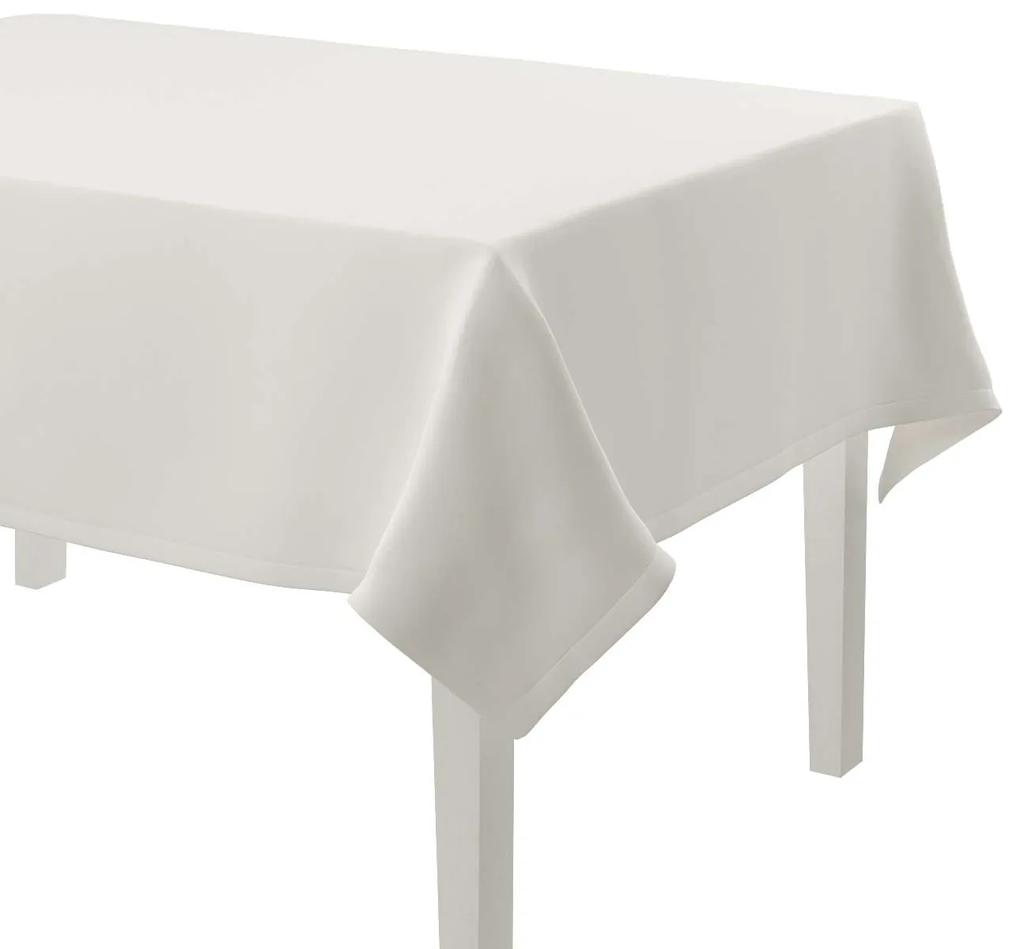 Dekoria Rechthoekig tafelkleed collectie Cotton Panama wit 130 × 130 cm