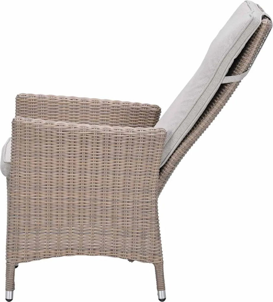 Garden Impressions Collin tuinset 7-delig - Tulli tuintafel 220x115xH75 cm - light teak vironwood