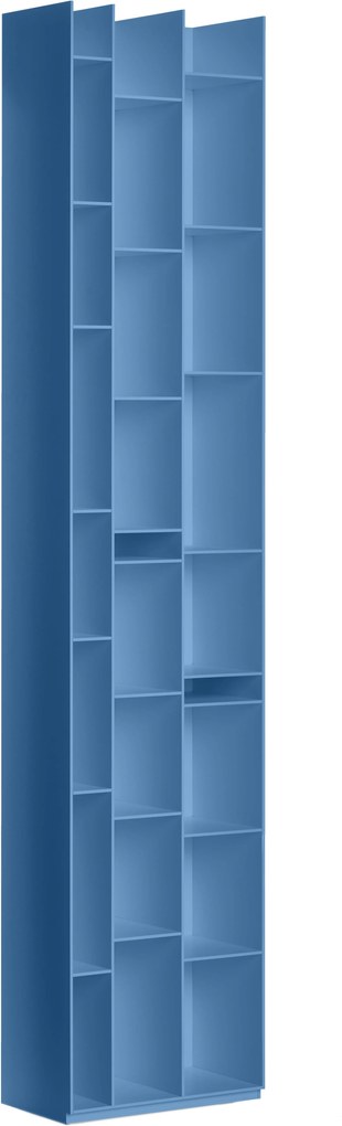 MDF Italia Random 3C boekenkast medium avio blue