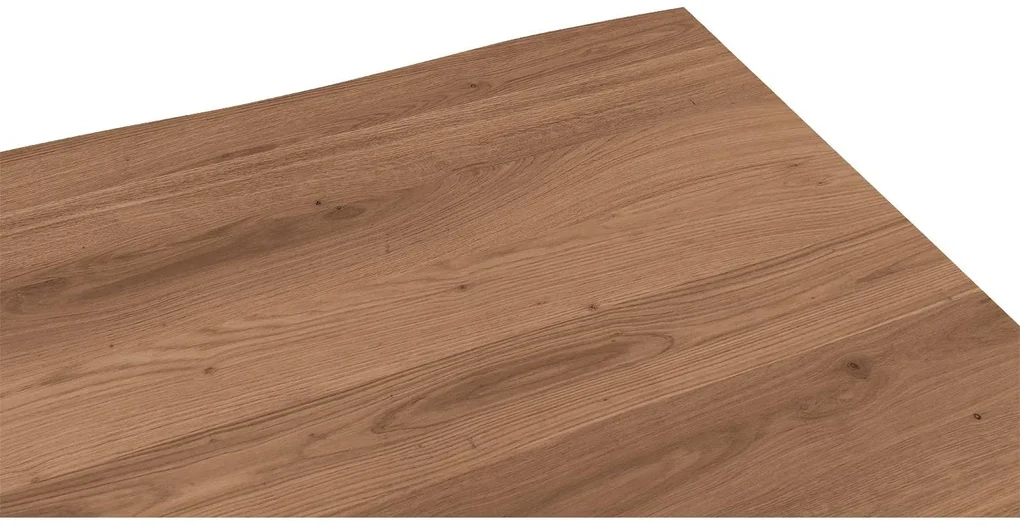 Goossens Eettafel Blade, Boomstamblad 200 x 100 cm 5 cm dik