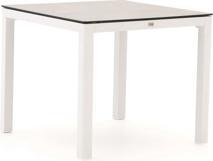 Tuin eettafel Bellagio  | Vierkant  | Tuintafel Kunststof | 90x90cm | 4 personen | Kees Smit Tuinmeubelen