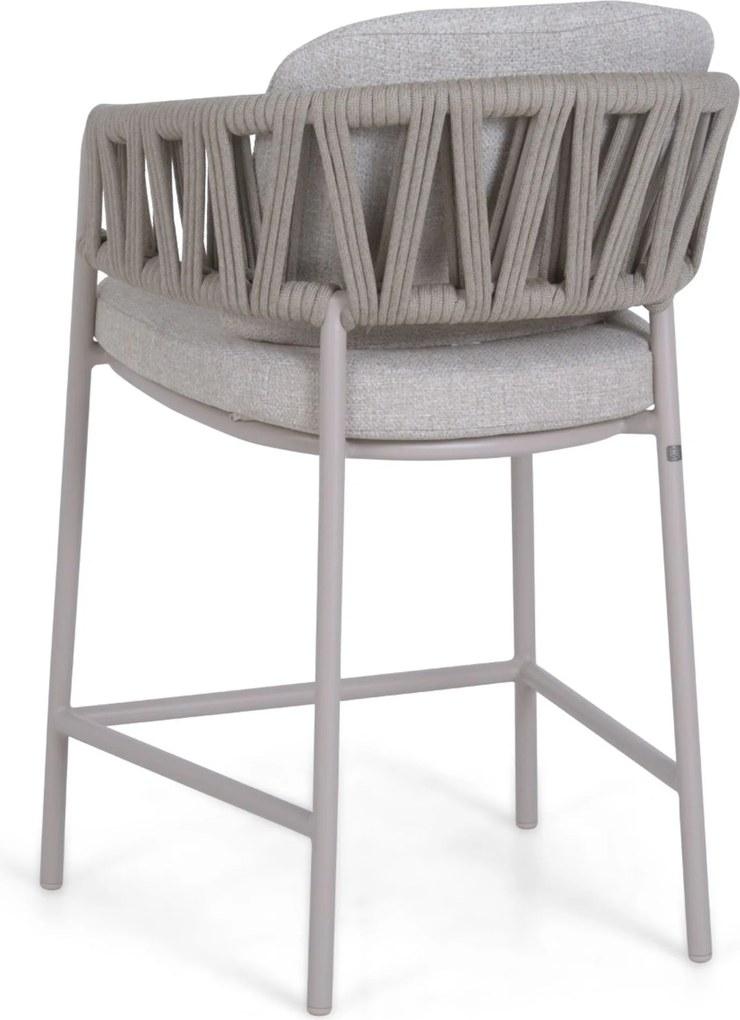 4 Seasons Outdoor Seasons Calma High Dining LOFT With Cushions Aluminium/rope Taupe