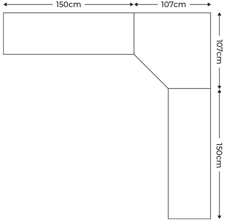 Goossens Excellent Kast Systeem Statement, 7 draaideuren met hoekkast inloop 45 graden 255 cm breed 223 cm hoog 255 cm diep