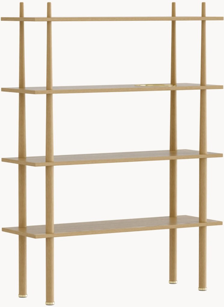 Wandrek Stories van eikenhout met 4 planken