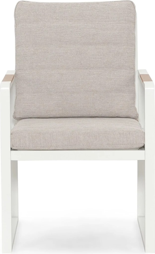 Tuinstoel Aluminium Wit Lifestyle Garden Furniture Alessio  white