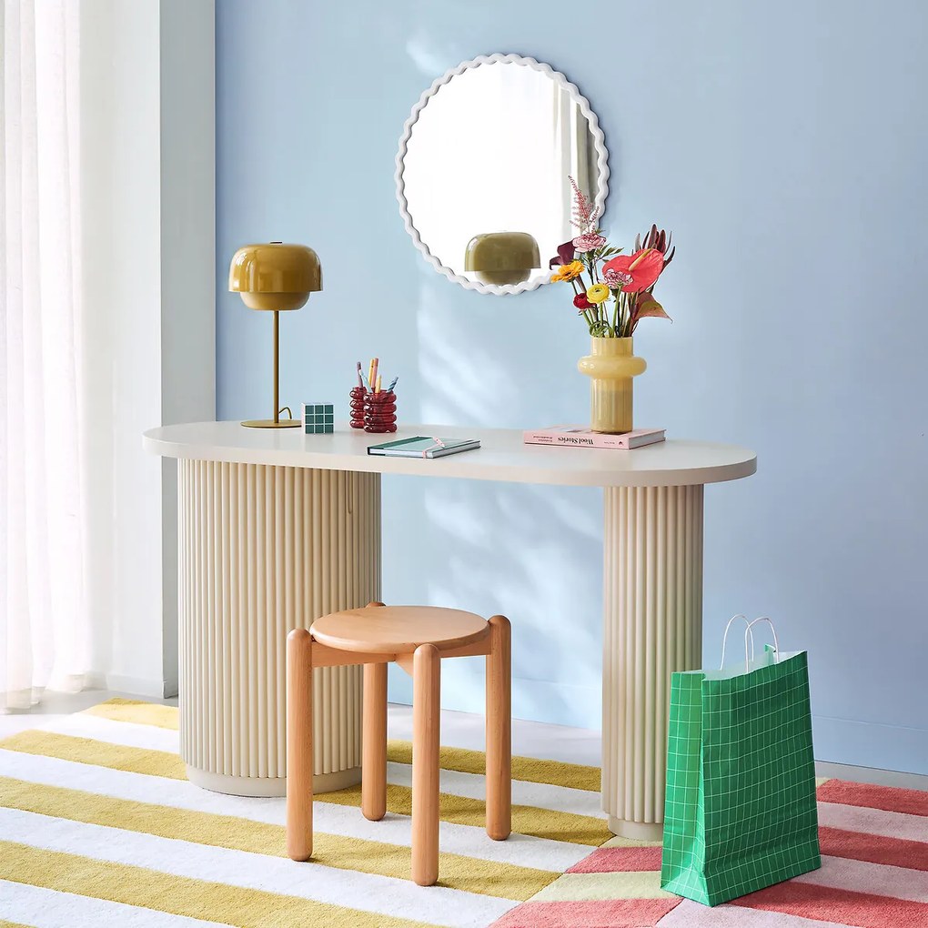 Kruk van massief beuken, Coloquo