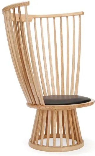 Tom Dixon Fan Chair stoel naturel