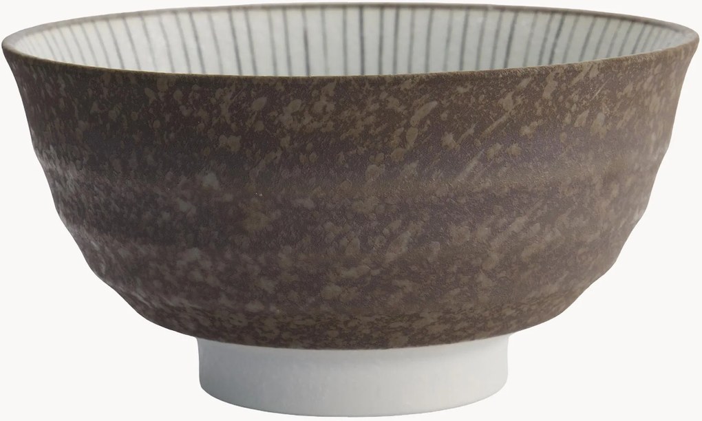 Porseleinen Tayo-kommen Satomaki Tokusa, 4-delig