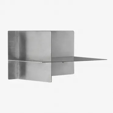 Wandplank In Roestvrij Staal Nolvia ↔︎ 40 Cm - Sklum