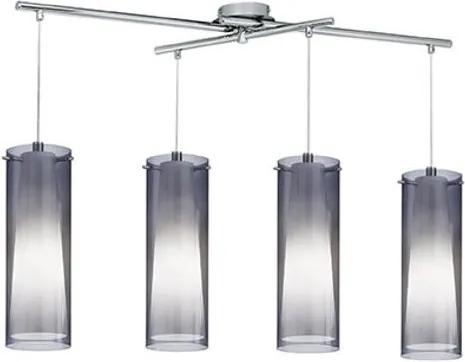 Hanglamp Pinto Nero 4 lampen