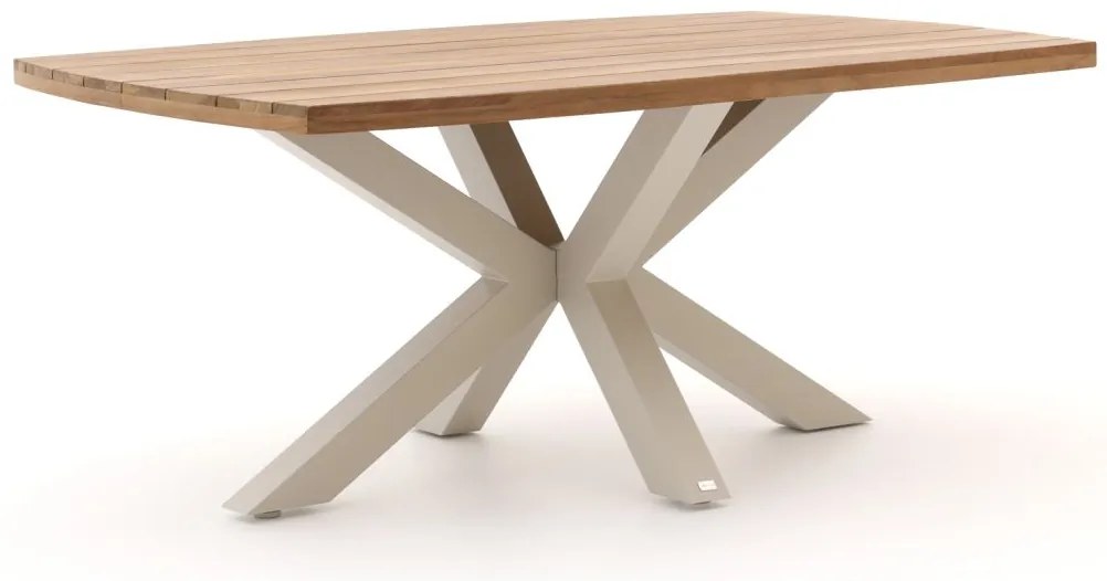 Tuin eettafel Bellagio  | Deens ovaal  | Tuintafel Teakhout | 180x110cm | Kees Smit Tuinmeubelen