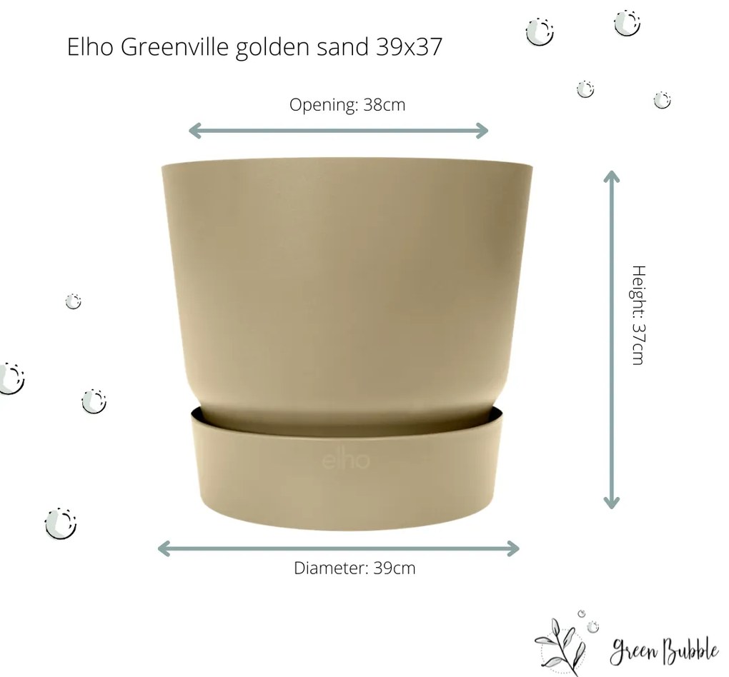 Pot Elho Greenville golden sand