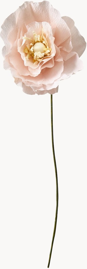 Handgemaakte kunstbloem Ice Poppy