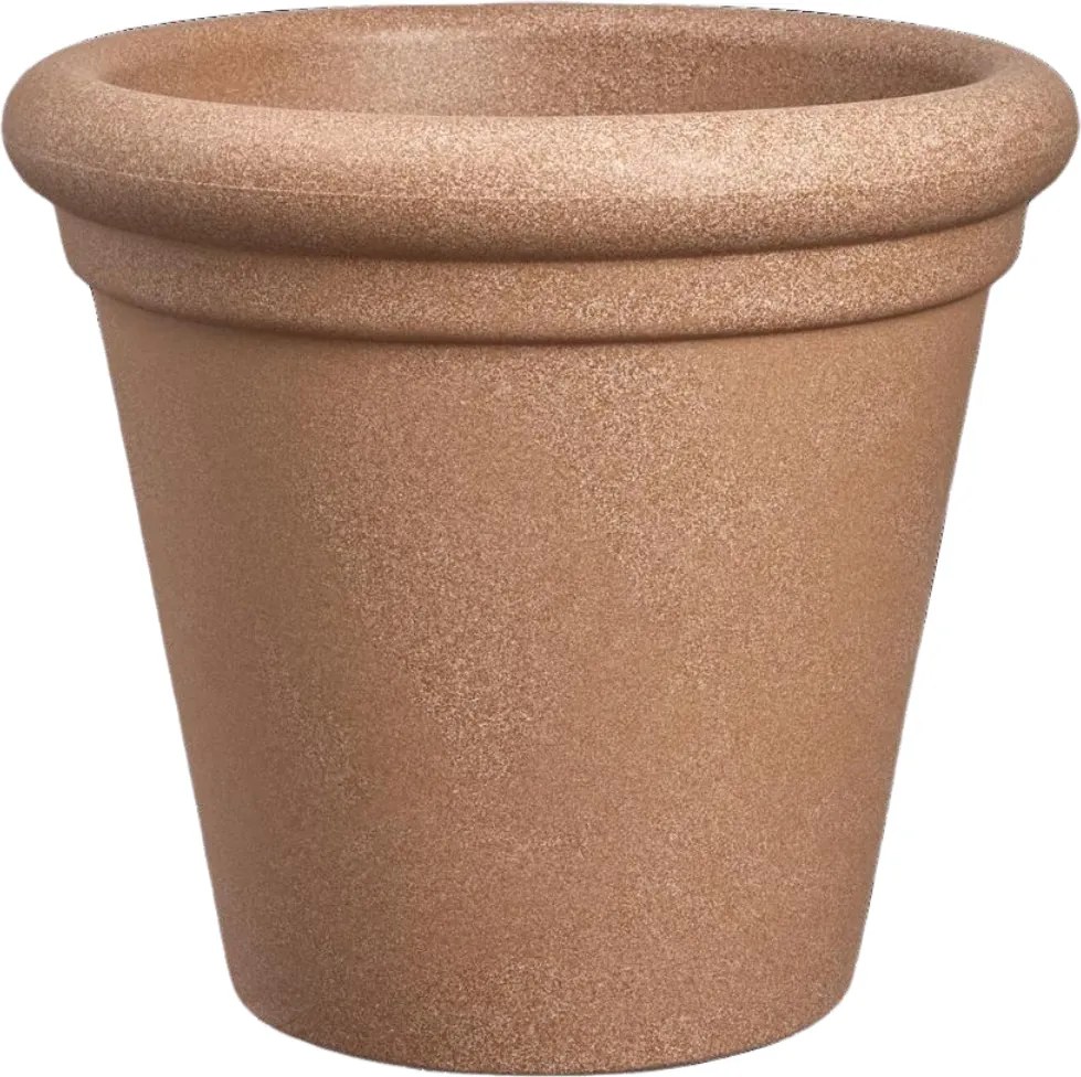 Florus Grace Rond 40cm Bloempot - Terra - Lichtgewicht