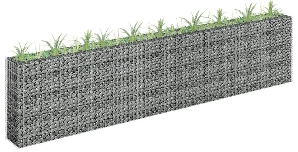 Medina Gabion plantenbak verhoogd 360x30x90 cm gegalvaniseerd staal