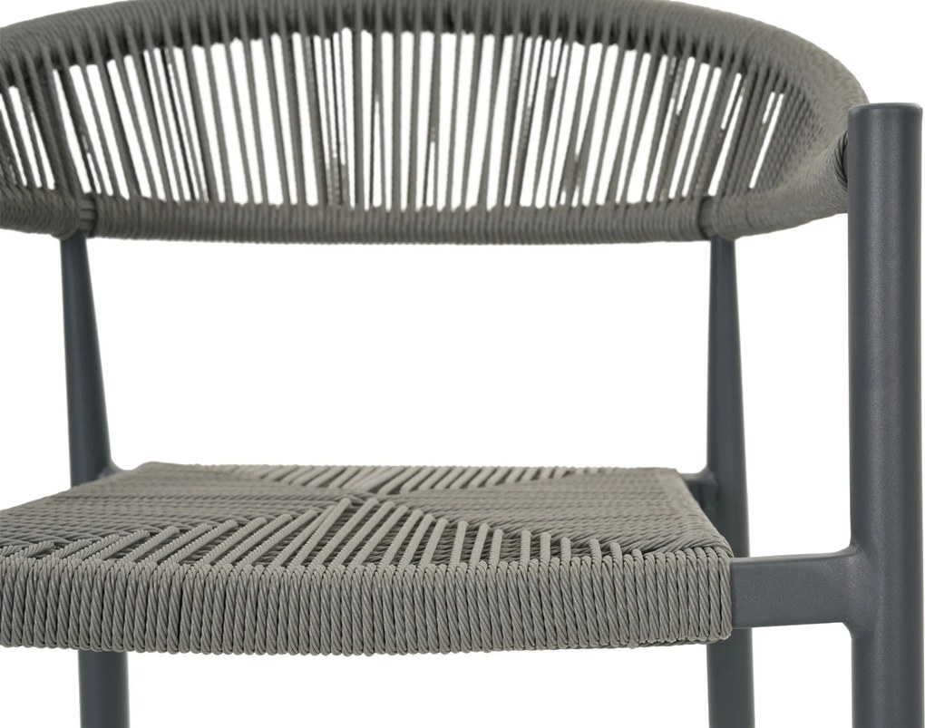 Barstoel Rope Grijs-antraciet De Laan Granada