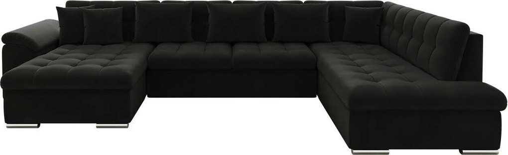 Hoekbank Comfivo Gemma, Aanwezig, Aanwezig, 348x205x76cm, 159.5 kg, Poten: Kunststof