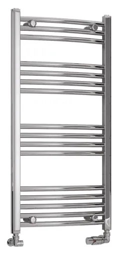 Eastbrook Wendover gebogen handdoekradiator 50x100cm 292W chroom