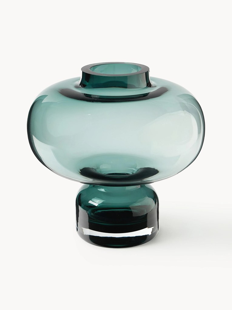 Mondgeblazen glazen vaas Nicola, H 20 cm