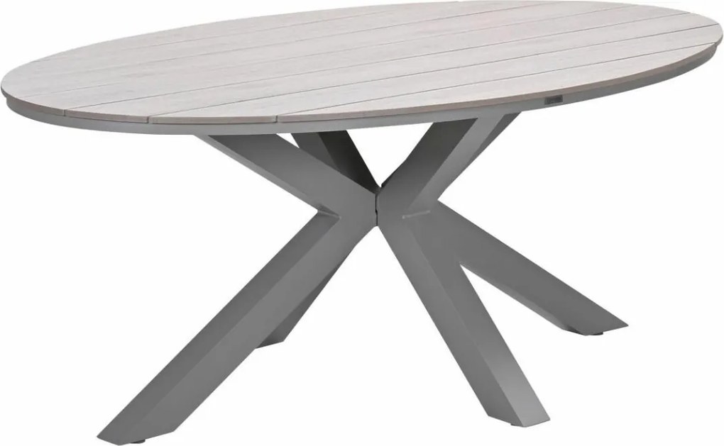 Garden Impressions Tarera tuinset 5-delig dakar sand - Tulli tuintafel 180x115 cm - light teak vironwood
